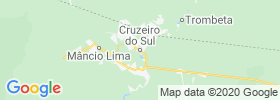 Cruzeiro Do Sul map